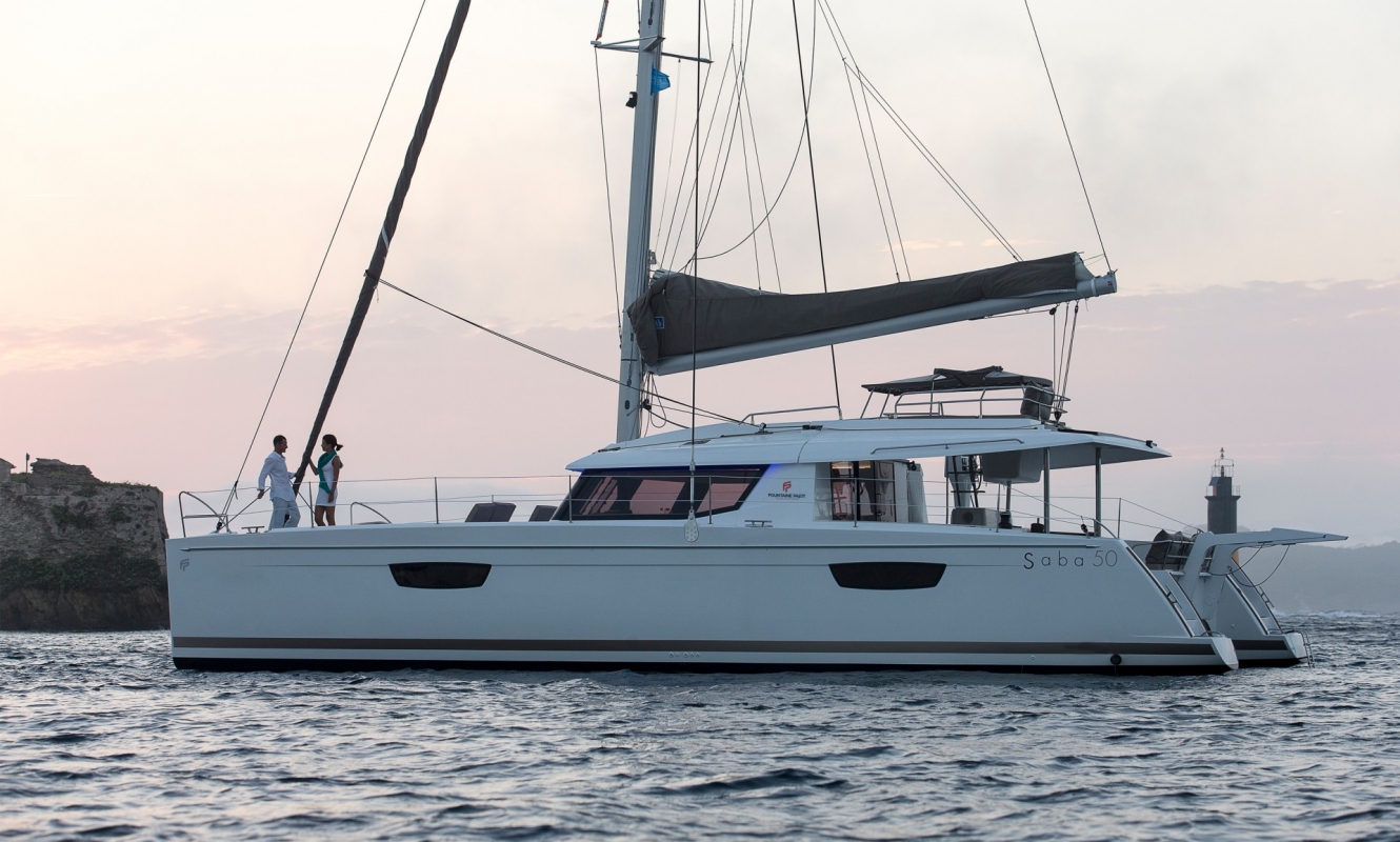 New Sail Catamaran for Sale  Saba 50 Boat Highlights